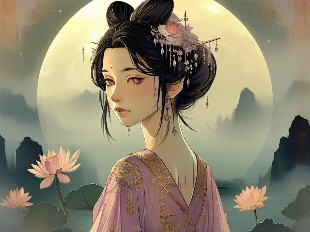 巨蟹座古风头像女动漫仙气