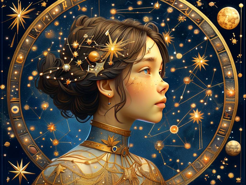 关于天生星座星盘处女座的信息(1)