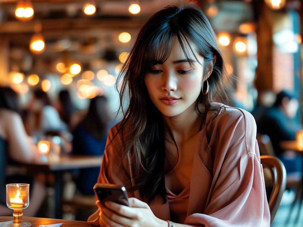 女生约会一直看手机还有必要聊么