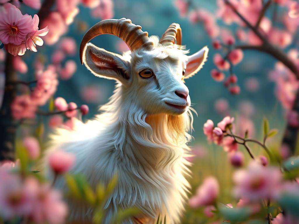 属羊吉祥物图