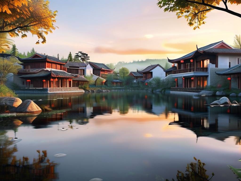 湖与住宅的风水