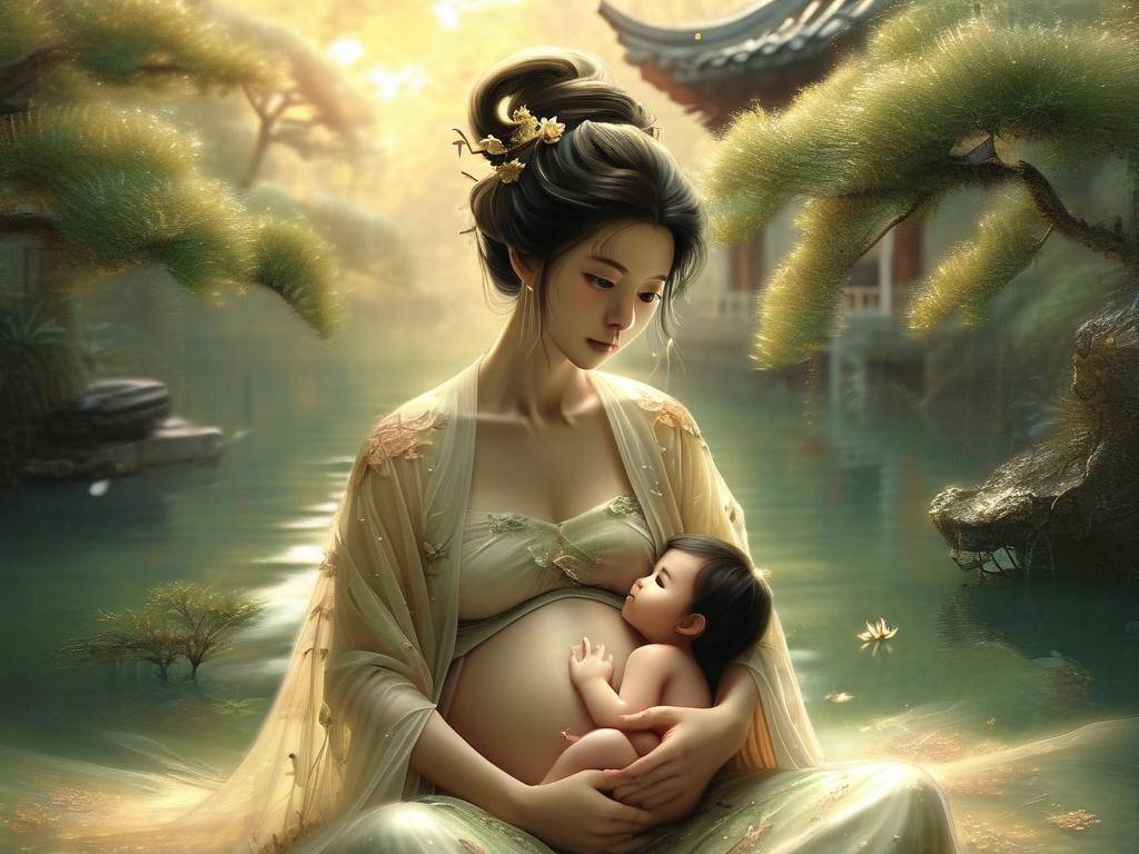 孕妇梦见挤奶喂孩子