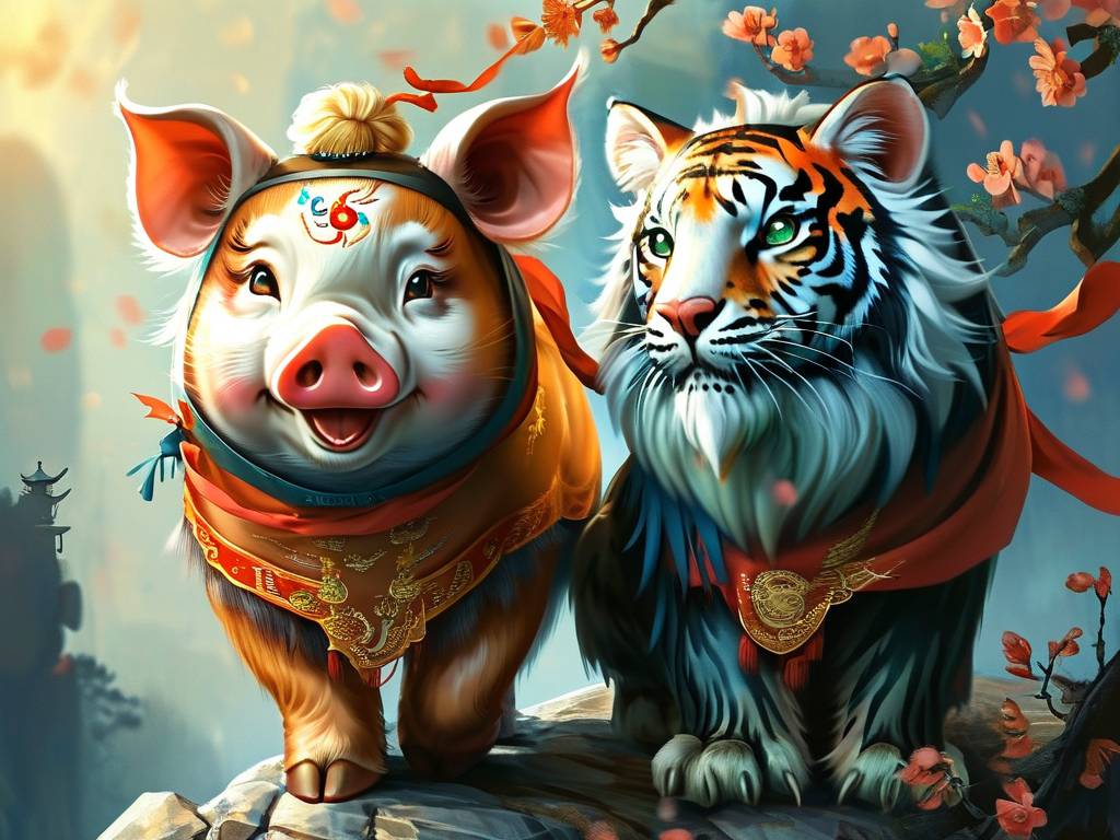 属猪的和老虎