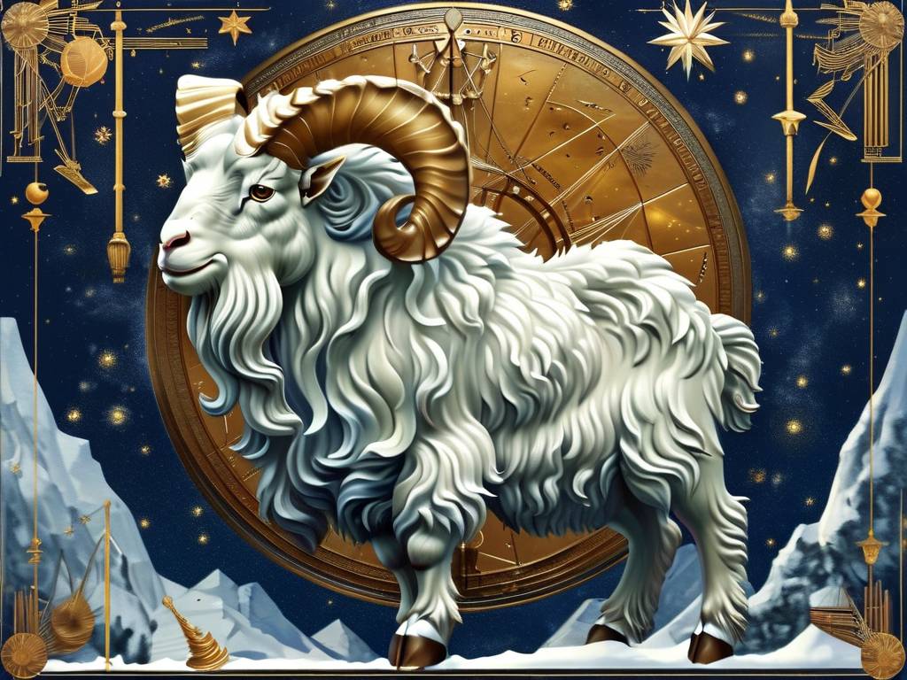 摩羯座星座盘