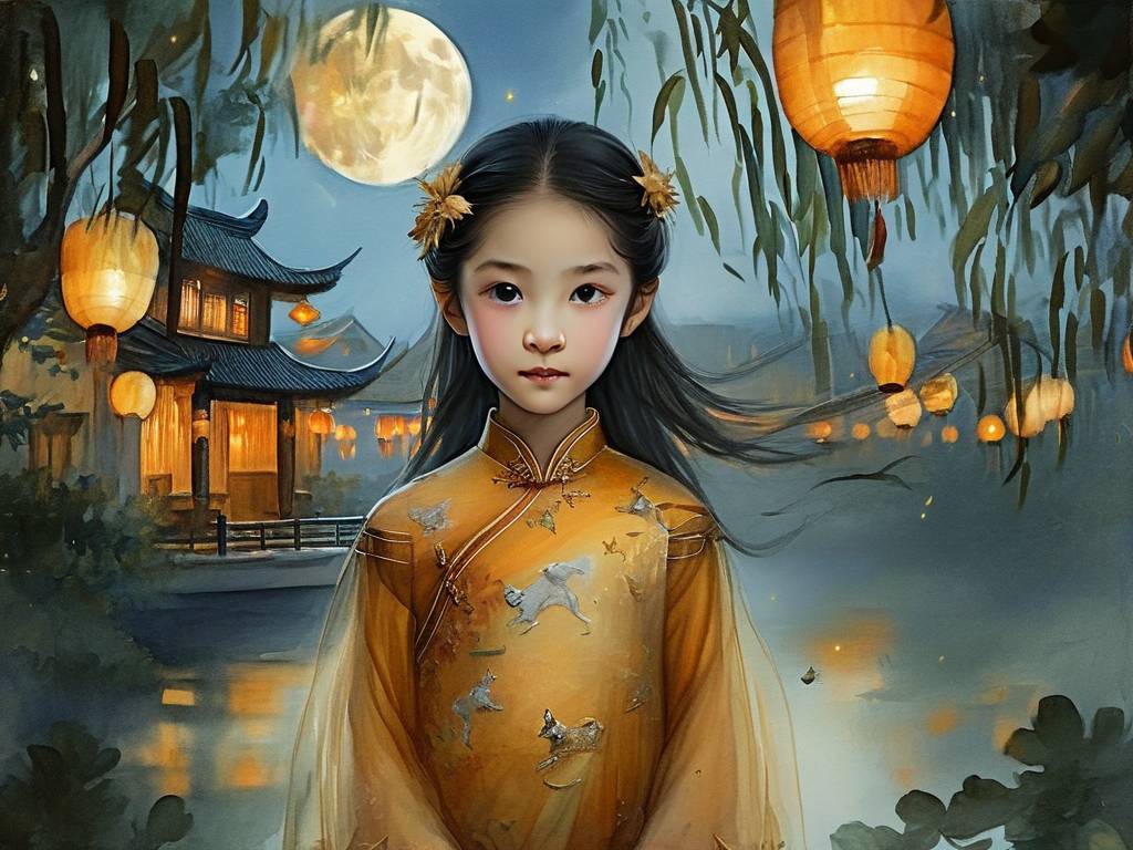 属狗中秋节出生的女孩命运