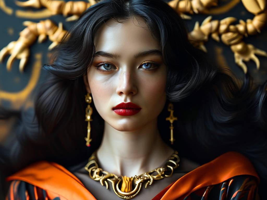 头像上有天蝎座女好不好
