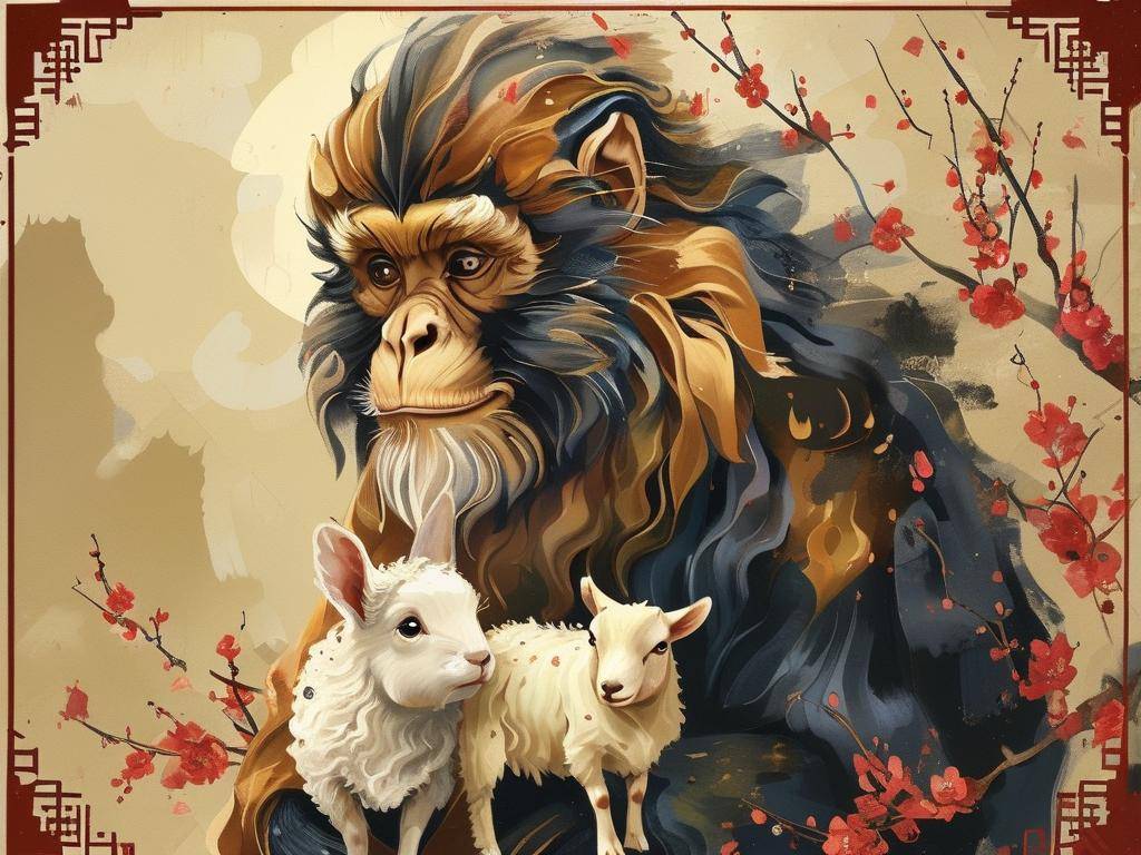 属猴属羊的属相合不合(1)