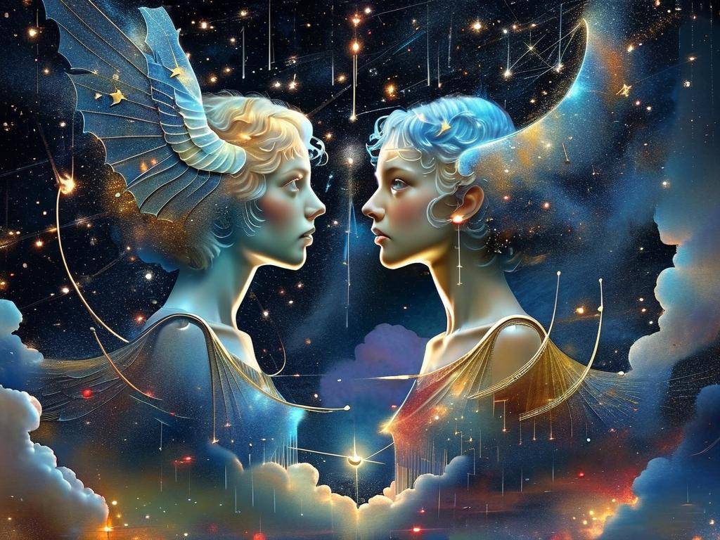 双子座星座图片星空图(1)
