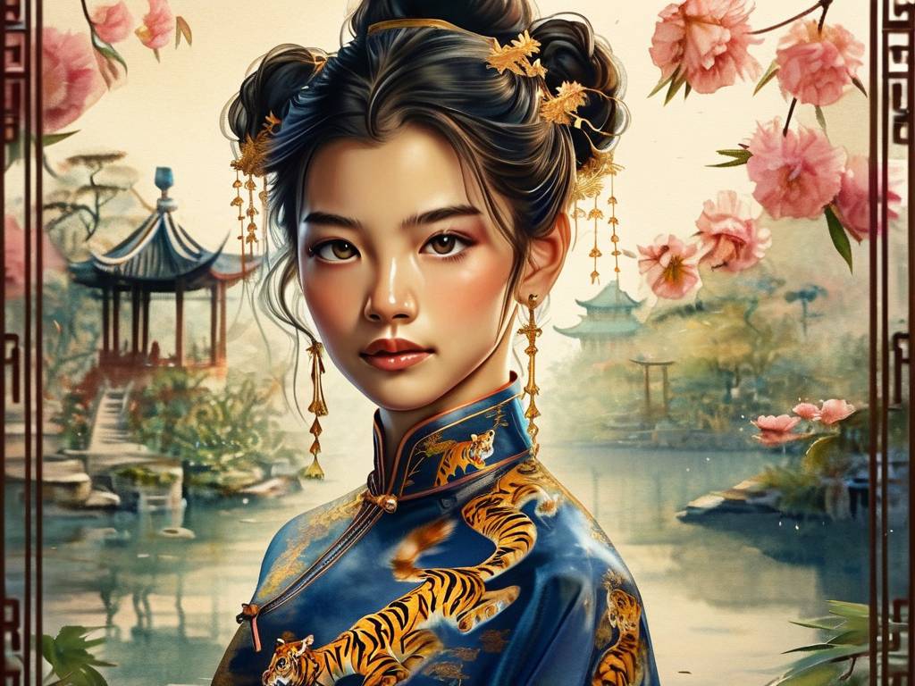 属虎程姓女孩名