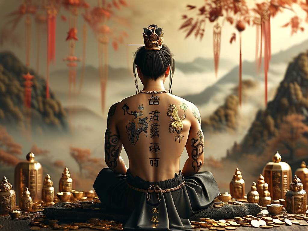 属羊男纹身纹什么属相最配