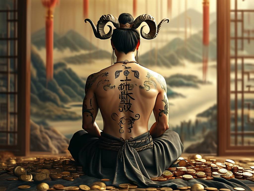 属羊男纹身纹什么属相最配