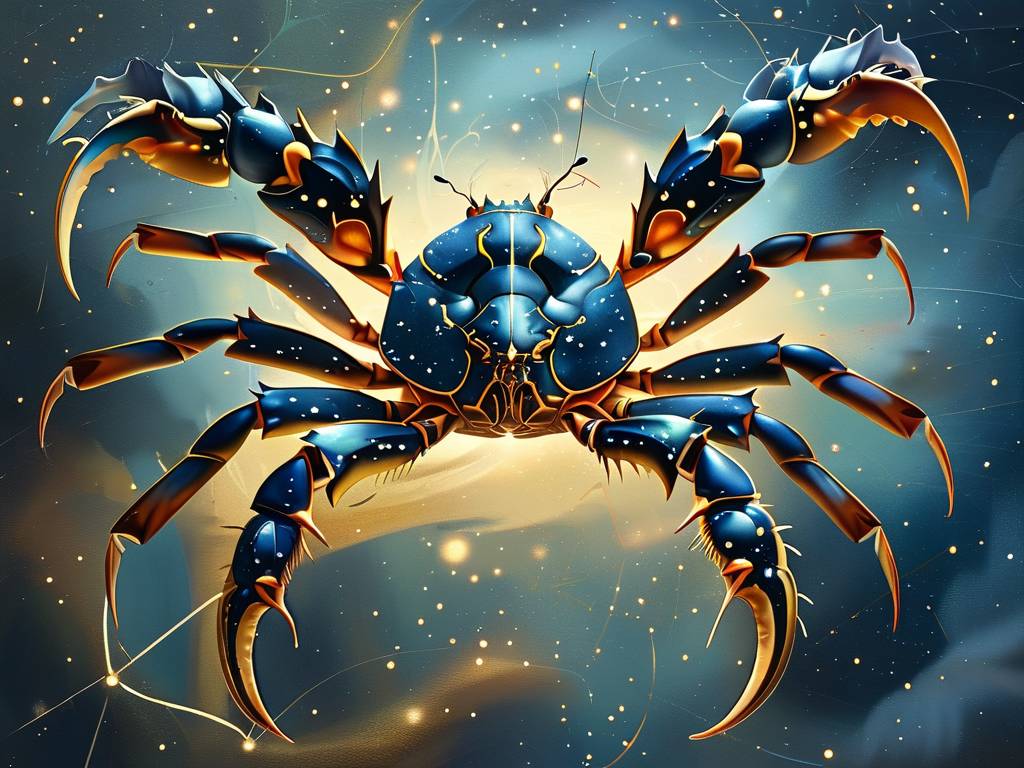 巨蟹座星空图片手机壁纸