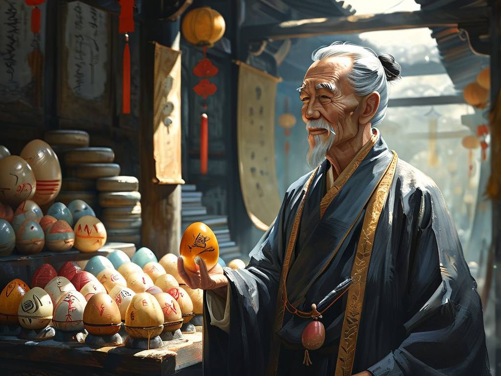看鸡蛋看相算命