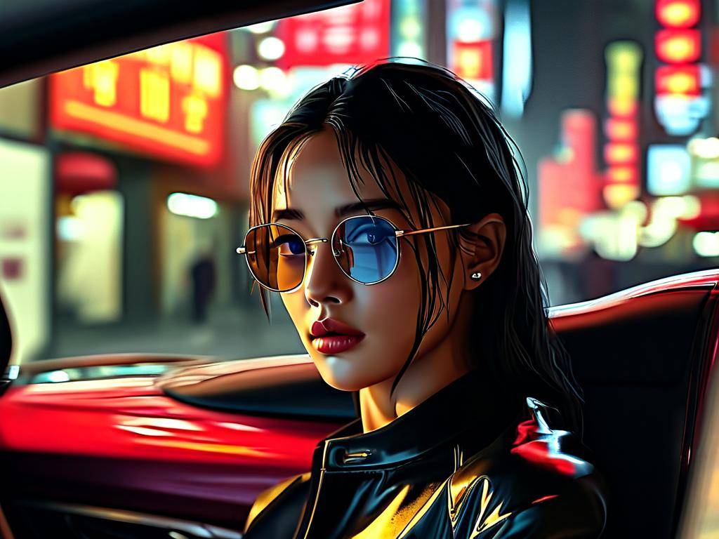 曲筱绡开的车polo(1)