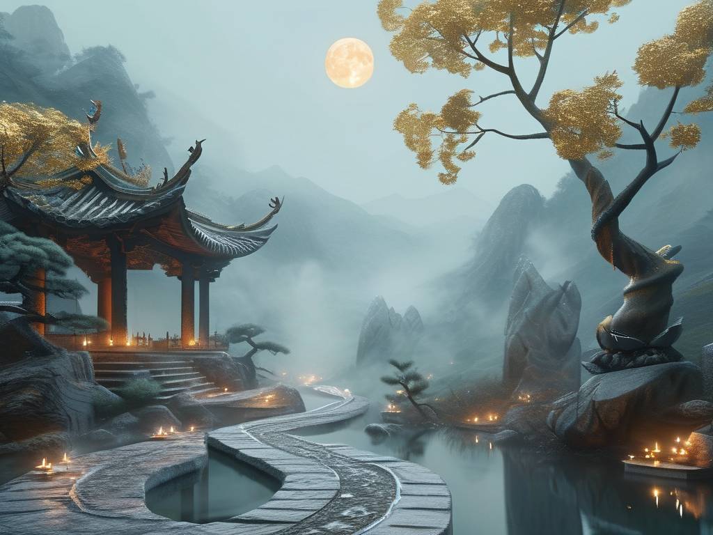风水宝地七绝