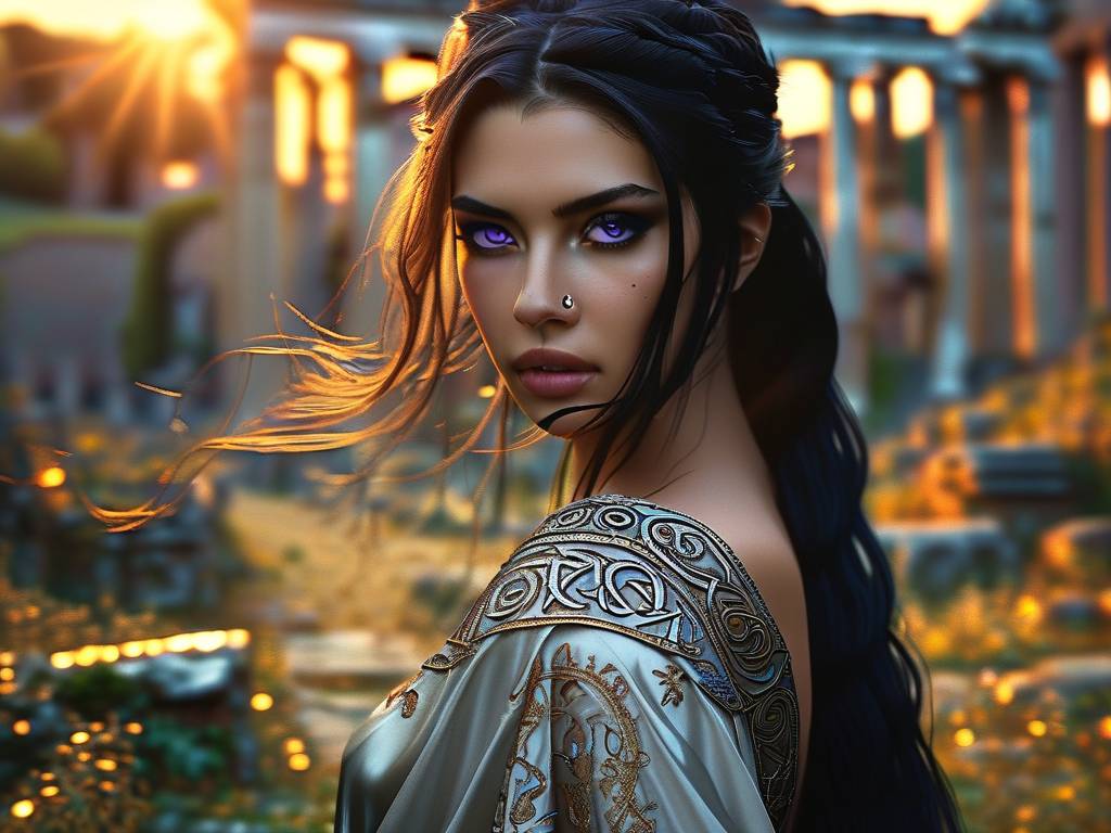 天蝎座美女照片女人
