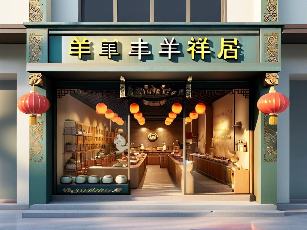 属羊开店取名字大全(1)