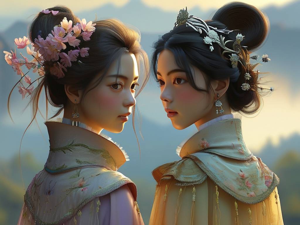 属鼠女和属牛女(1)