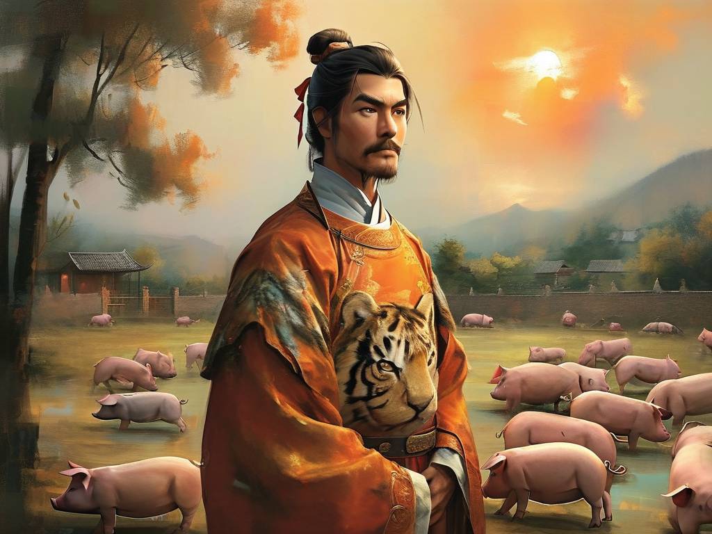 属虎的人养猪