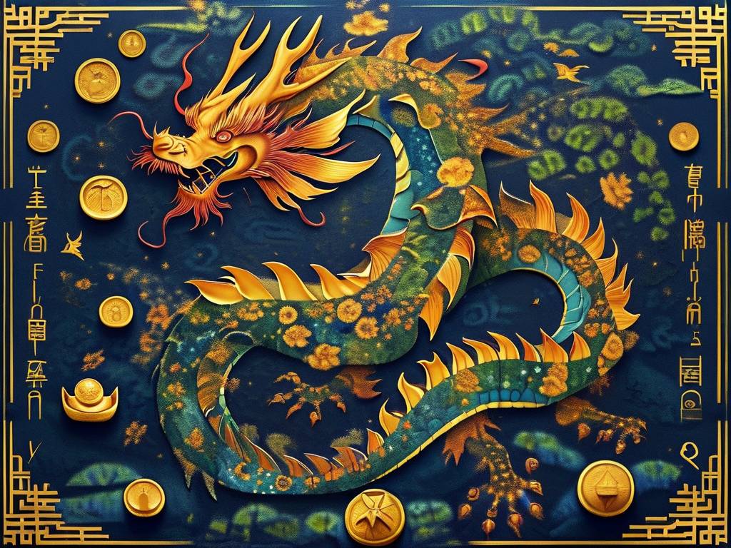属龙财运方向八卦图