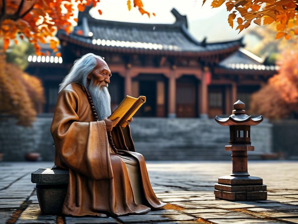 雍和宫门口看相的(1)