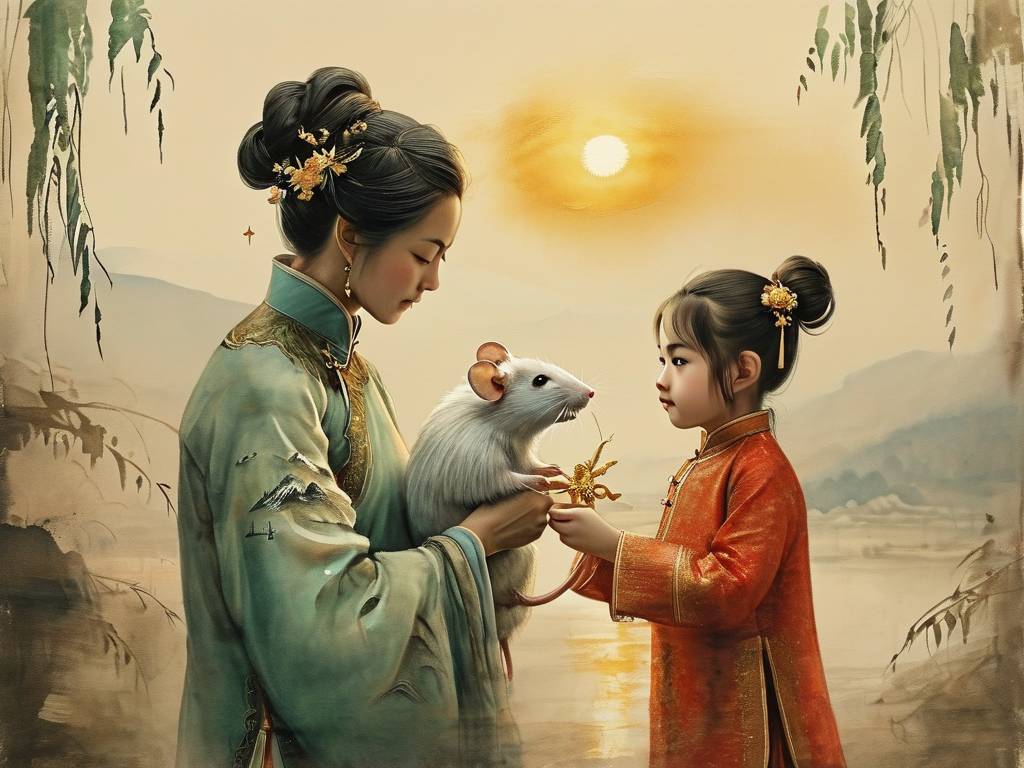 属羊姐姐和属鼠妹妹