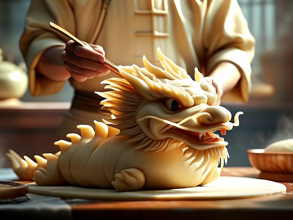 属相龙馒头的做法图解