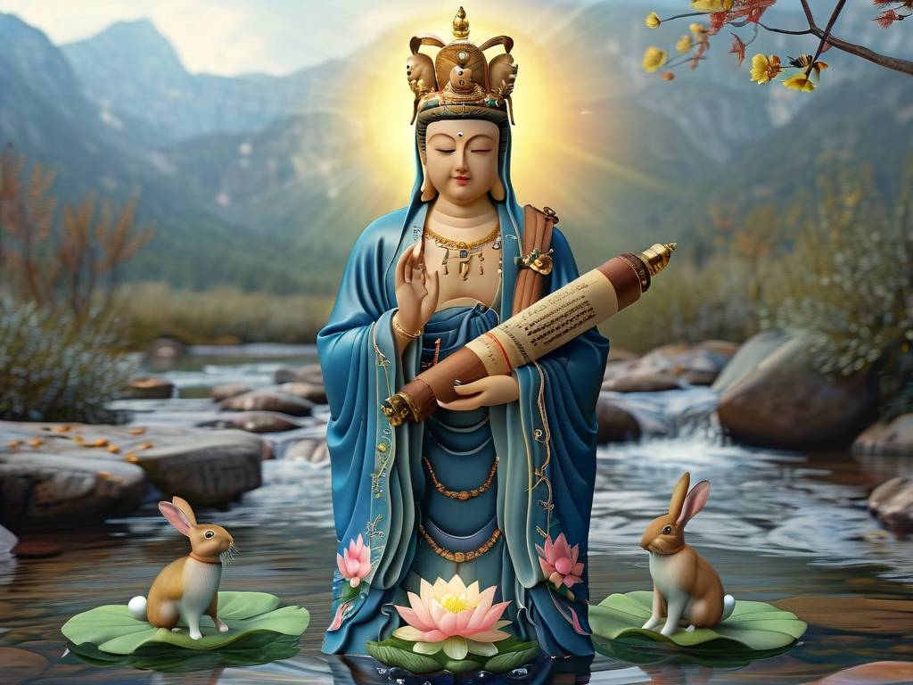 属兔的带文殊菩萨带好运吗(1)