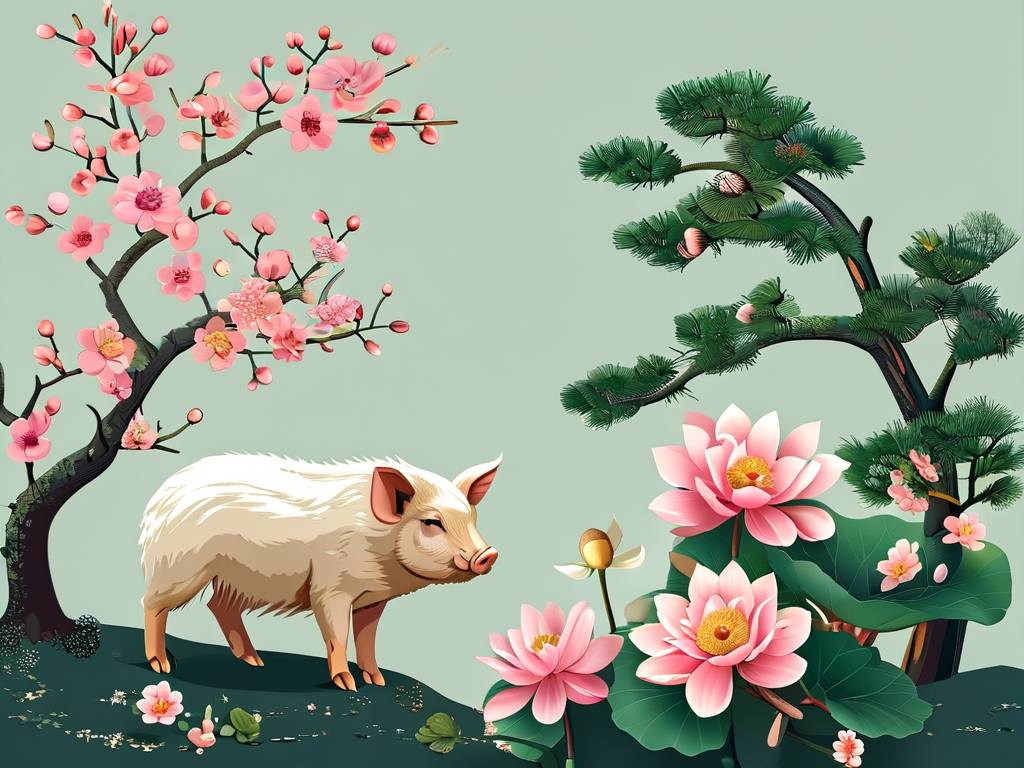 属猪的属性花有哪些