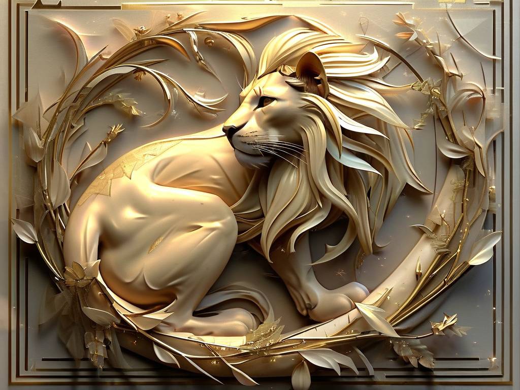 狮子座纹身(狮子座纹身图案大全图片)