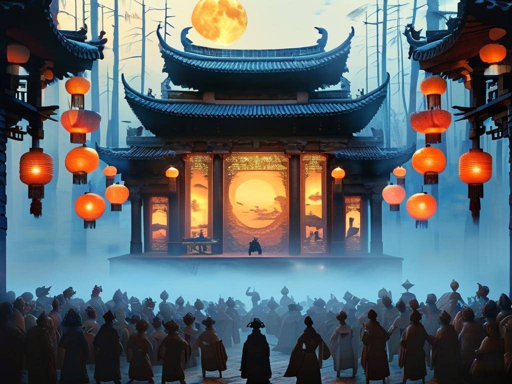 梦见看戏(梦见看戏是什么征兆有何寓意)(1)