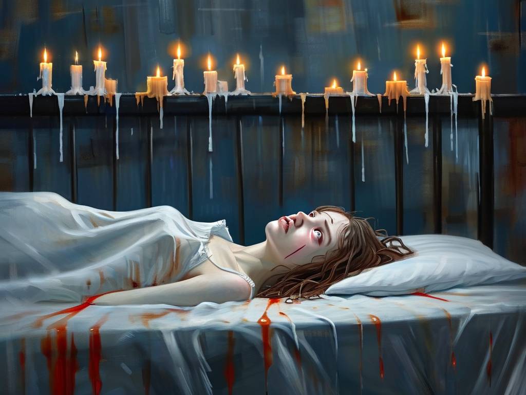梦到自己割腕自杀(女性梦见自己割脉流血很多)