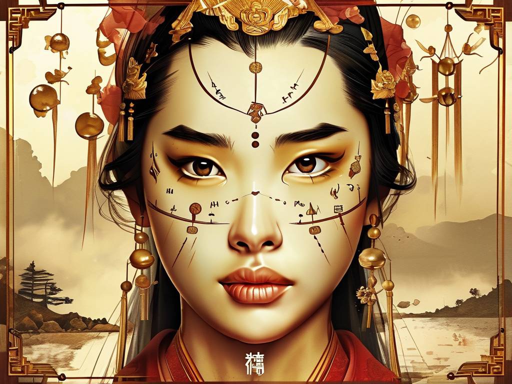 面相宫位图解(1)