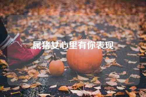 属猪女心里有你表现