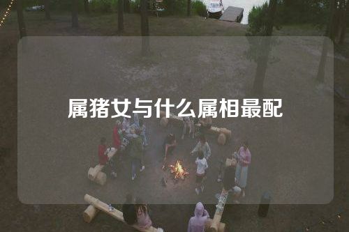 属猪女与什么属相最配