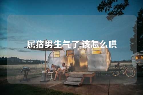 属猪男生气了,该怎么哄