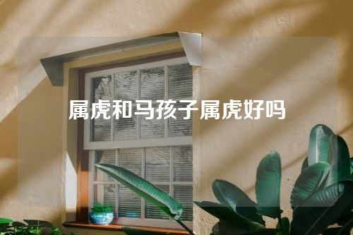 属虎和马孩子属虎好吗