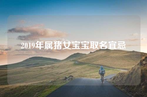 2019年属猪女宝宝取名宜忌